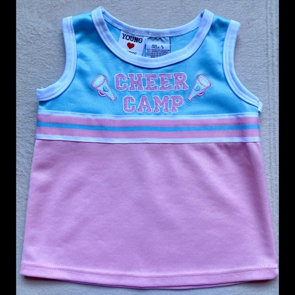 CHEERLEADER Costume, Little Girls Size S (4-6), RARE 2012 Barbie Cheer, Pom-Poms - Picture 4 of 13